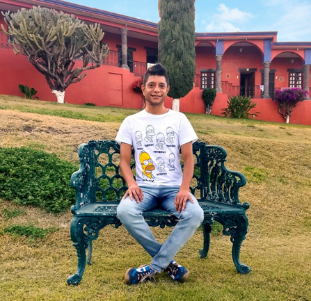 Vicente Estudiante de Narconon México